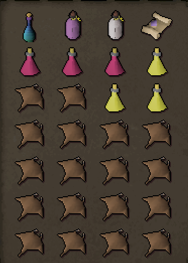 Recommended inventory for Poseidon