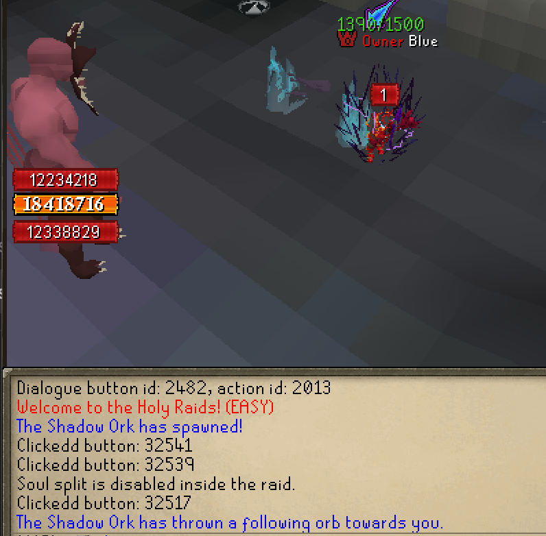 Boss 1 orb mechanic
