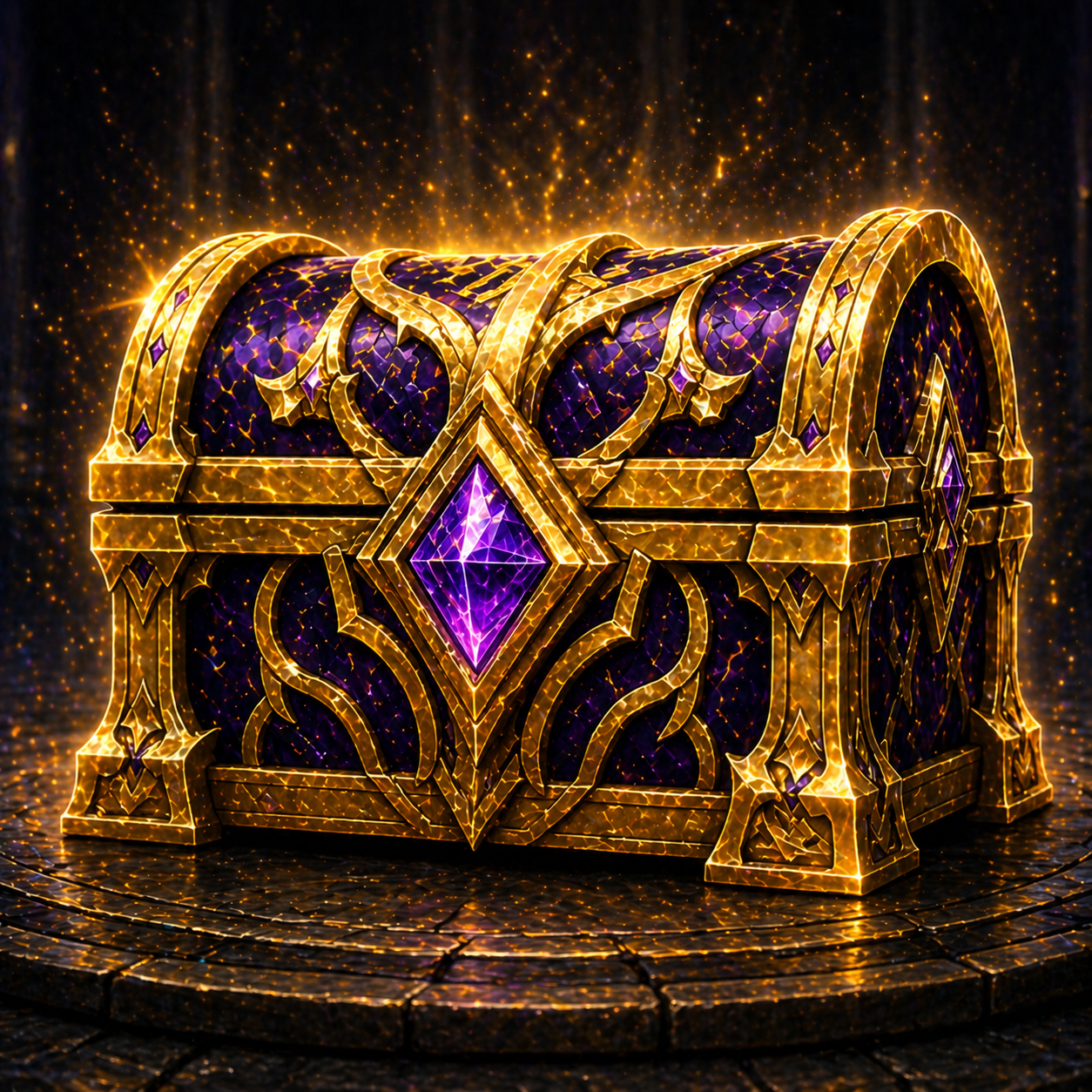 Gold Trio Chest