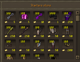 Starter Shop
